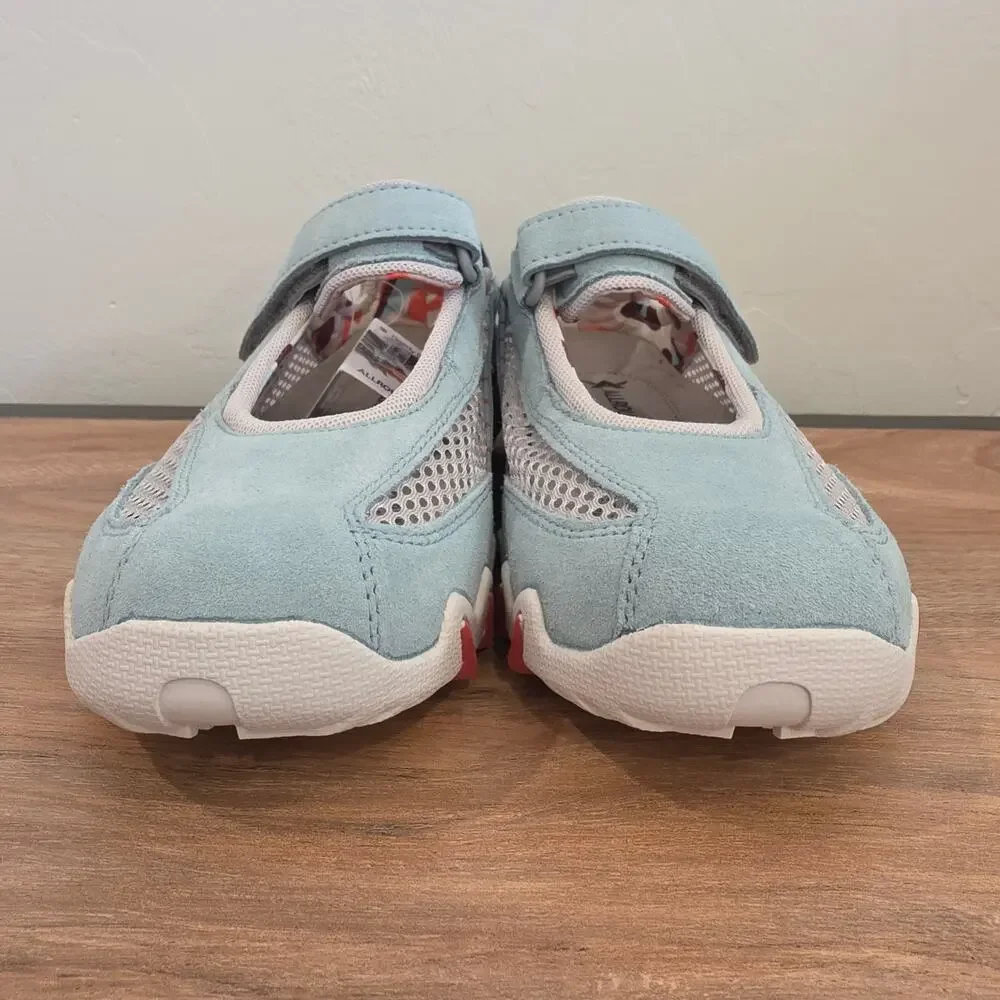 Allrounder by Mephisto Niro Mary Jane Shoes Womens US 6 Blue Mesh Comfort NWT